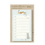 MD Sticky Notes - Cat To-Do List Green