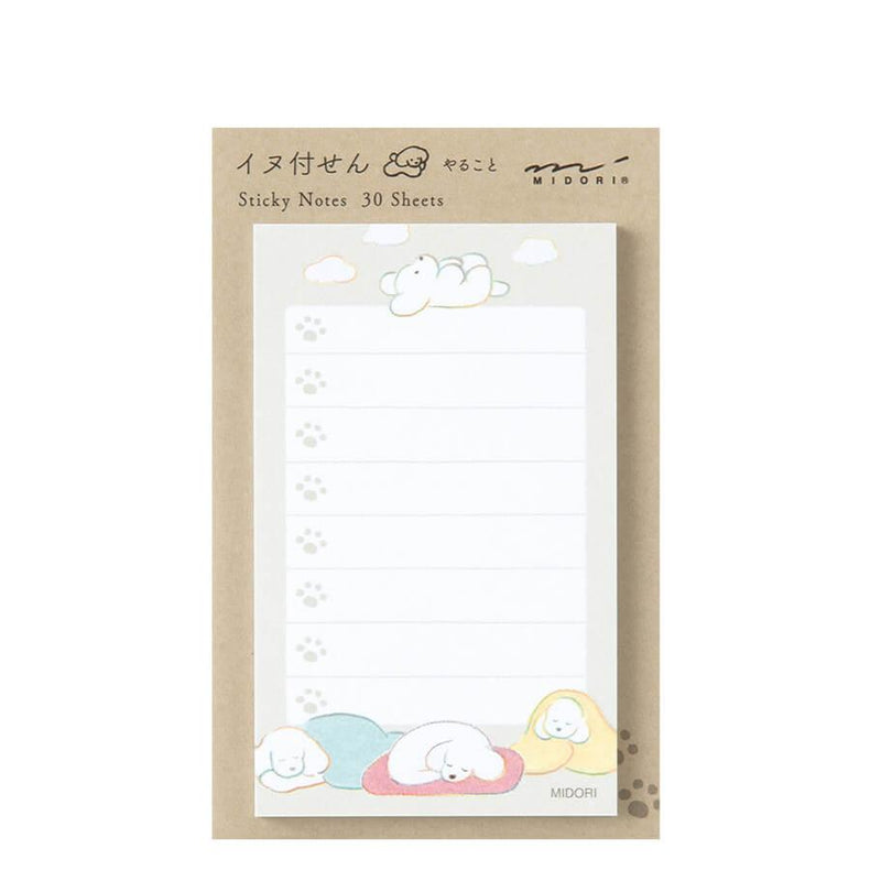 MD Sticky Notes - Dog To-Do List Grey