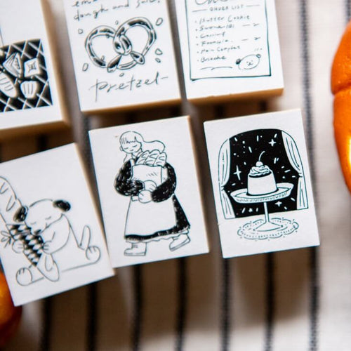OURS Rubber Stamp - The Gift (Bakery Series)