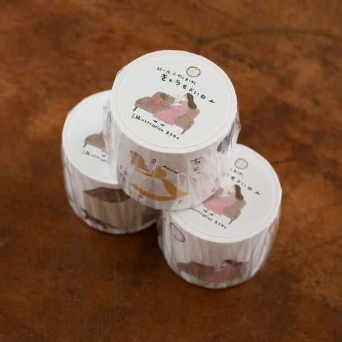 Necktie Square Sticky-Memo Roll | Today is a Good Day