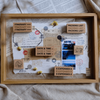 Travel Journaling Rubber Stamp Collection: Words