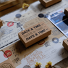 Travel Journaling Rubber Stamp Collection: Words