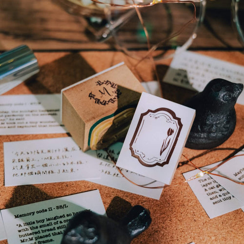 Meow Illustration Rubber Stamp - Collector Mr.M (8 designs)