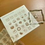 Hatsu Midori Clear Stamp Sheet - Vanilla's Favourite