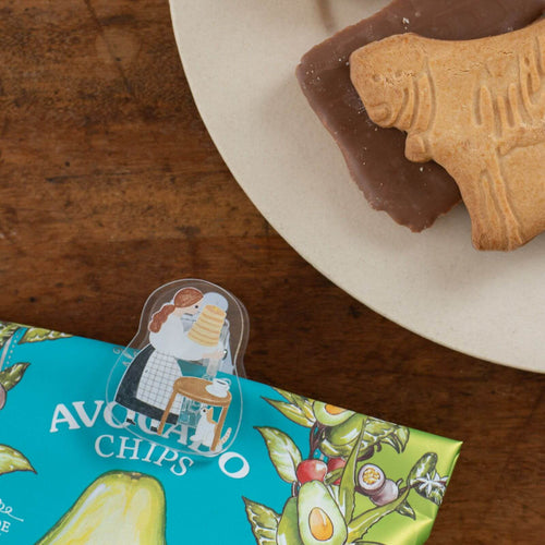 necktie Acrylic Clip | A Little Writing, A Little Break