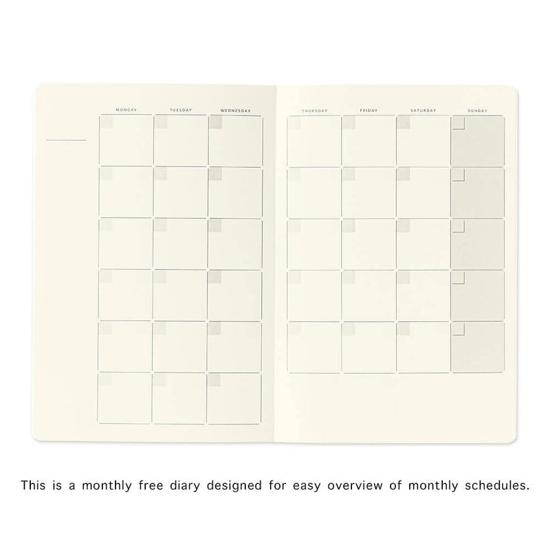 MD Yuru Log Notebook - Monthly Free Diary