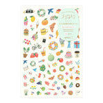 MD Yuru Log 1-Sheet Sticker - Motif