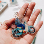 LDV Acrylic Pendant: We move forward happily