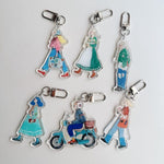 LDV Acrylic Pendant: We move forward happily