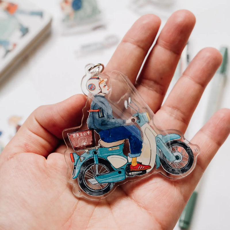 LDV Acrylic Pendant: We move forward happily