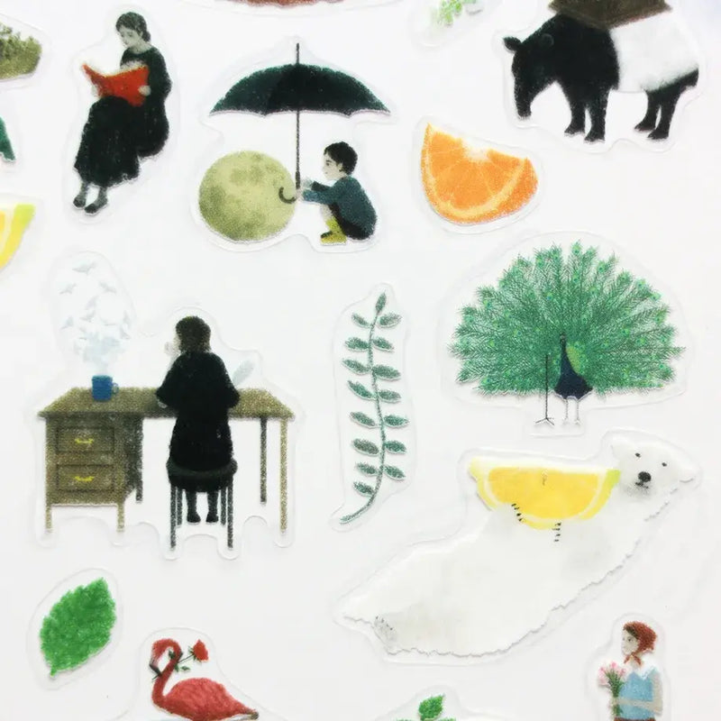 Akira Kusaka Sticker Sheet - Protagonists II