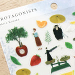 Akira Kusaka Sticker Sheet - Protagonists II