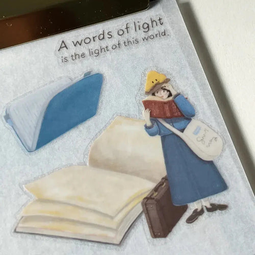 Yamadoro Print-On Sticker - A Words of Light