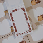 Bearkery Memo Pads
