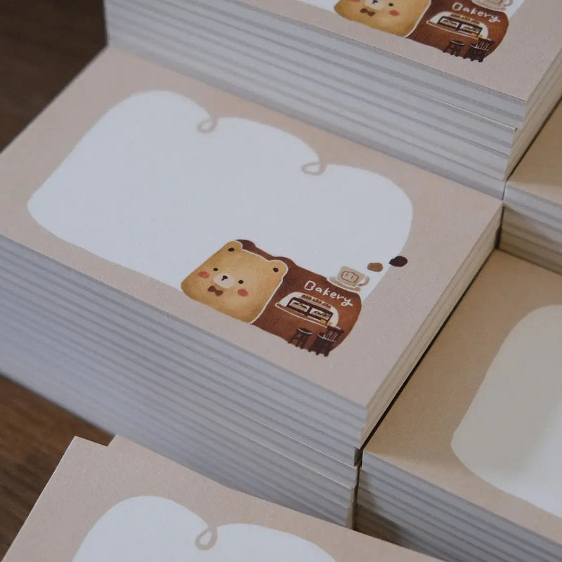 Bearkery Memo Pads