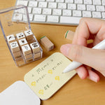 Beverly Aibo Mini Rubber Stamp - About Life