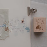 som x bighands Rubber Stamp: Celebrating My Morning Routines