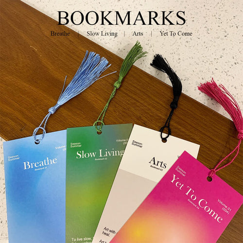 Day Off Works Bookmark with Tassel - Quotes