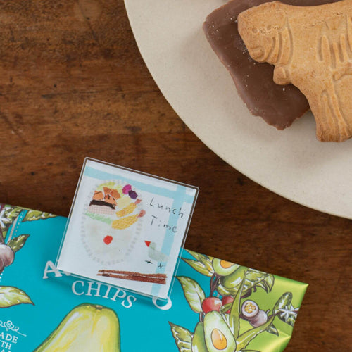 Miki Tamura Acrylic Clip | Break Time