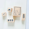 dodolulu Rubber Stamp Set: By the Window