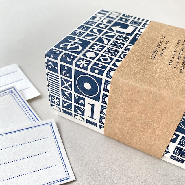 Yamazoe Letterpress Message Card Box Set