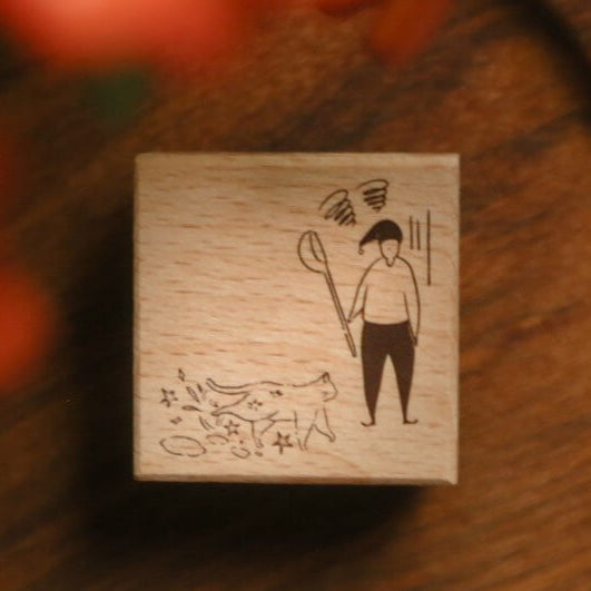 modaizhi Rubber Stamp - Cat Attendant