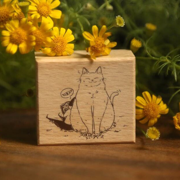 modaizhi Rubber Stamp - Cat Attendant