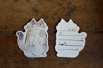 Classiky x Toranekobonbon Cat Die-Cut Cards