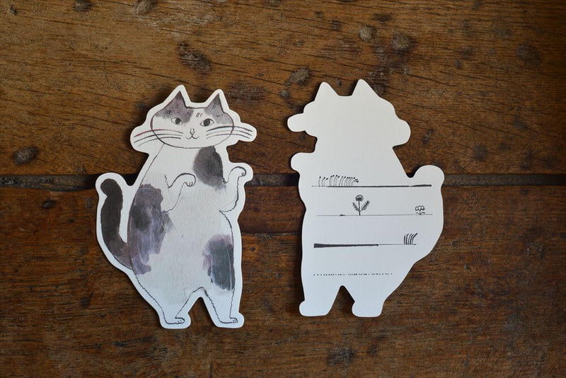 Classiky x Toranekobonbon Cat Die-Cut Cards