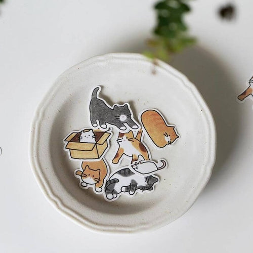 Suatelier Cereal Stickers - cats