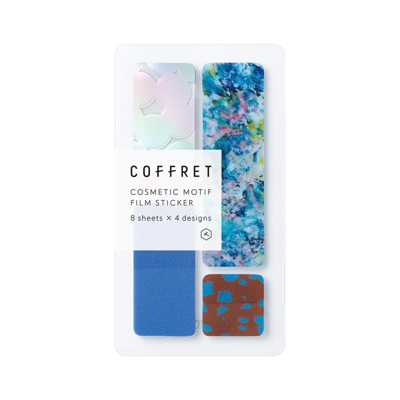 COFFRET BAR Cosmetic Motif Film Sticker - Horizon Blue (COFB001)