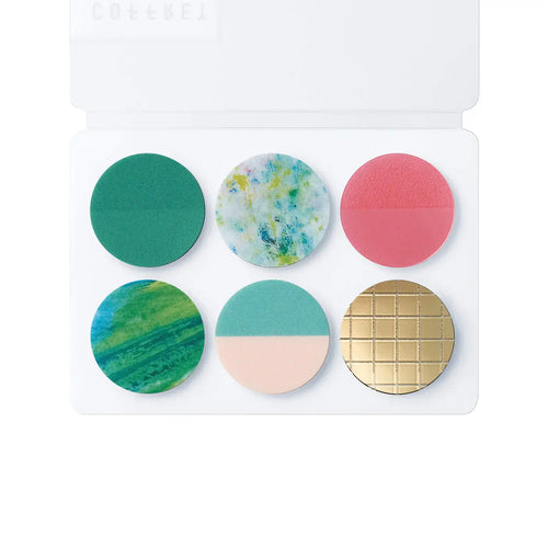 COFFRET CIRCLE Cosmetic Motif Film Sticker - Forest Green (COFC002)