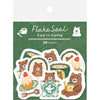 Furukawashiko Flake Seal - Cup and Bear