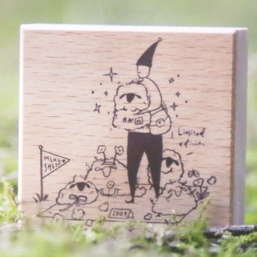 modaizhi [Today's Market] Rubber Stamp - Elf & Sheep Boss