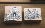 modaizhi [Today's Market] Rubber Stamp - Elf & Sheep Boss