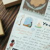 teayou Die-Cut PET Tape: The Enchanted Library