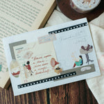 teayou Die-Cut PET Tape: The Enchanted Library