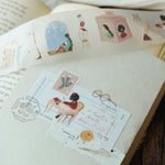 teayou Die-Cut PET Tape: The Enchanted Library