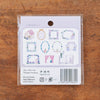 kin.iro.hitode Sticker Flakes | Flower Frames