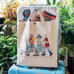 LDV Two-Ways Canvas Bag: We move forward happily