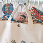 LDV Two-Ways Canvas Bag: We move forward happily