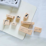 dodolulu Rubber Stamp Set: In the Forest