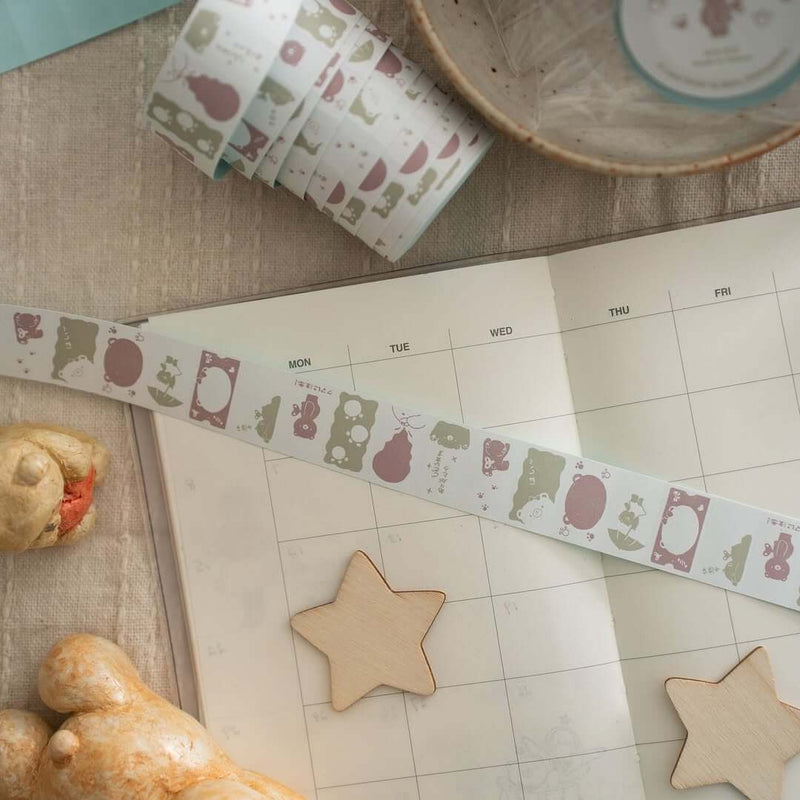 shō Little Happiness Sticker Label - Kuma