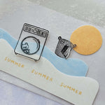 som x maru paper Rubber Stamp: Laundry Time