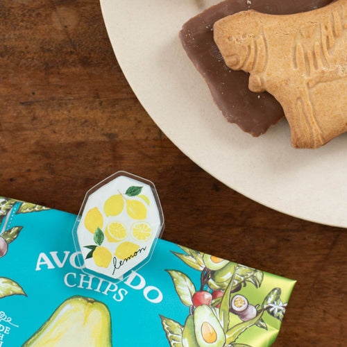 Ayu Iwashima Acrylic Clip | Lemon