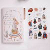 LDV PET + Washi Stickers Set: Let's go on a road trip