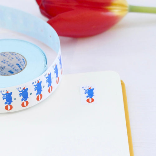 Panda Factory Price Tag Labels // Look! It’s an Elephant (L)