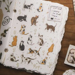 modaizhi Die-Cut PET Tape - Meow Meow Meow