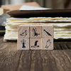 Yamadoro Messages from Life Rubber Stamp - Mini Set
