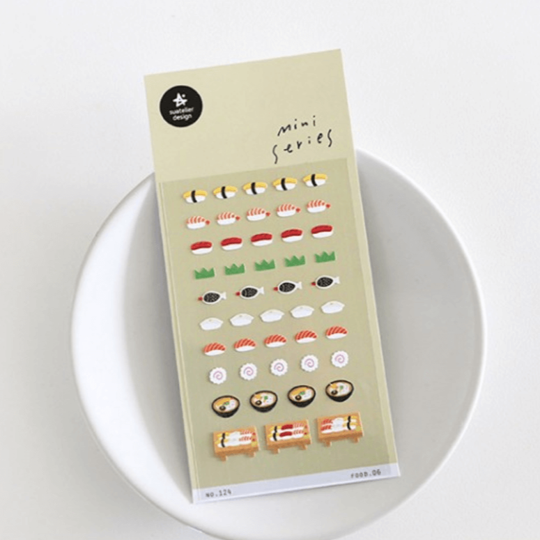 Suatelier Mini Sticker - Food 06